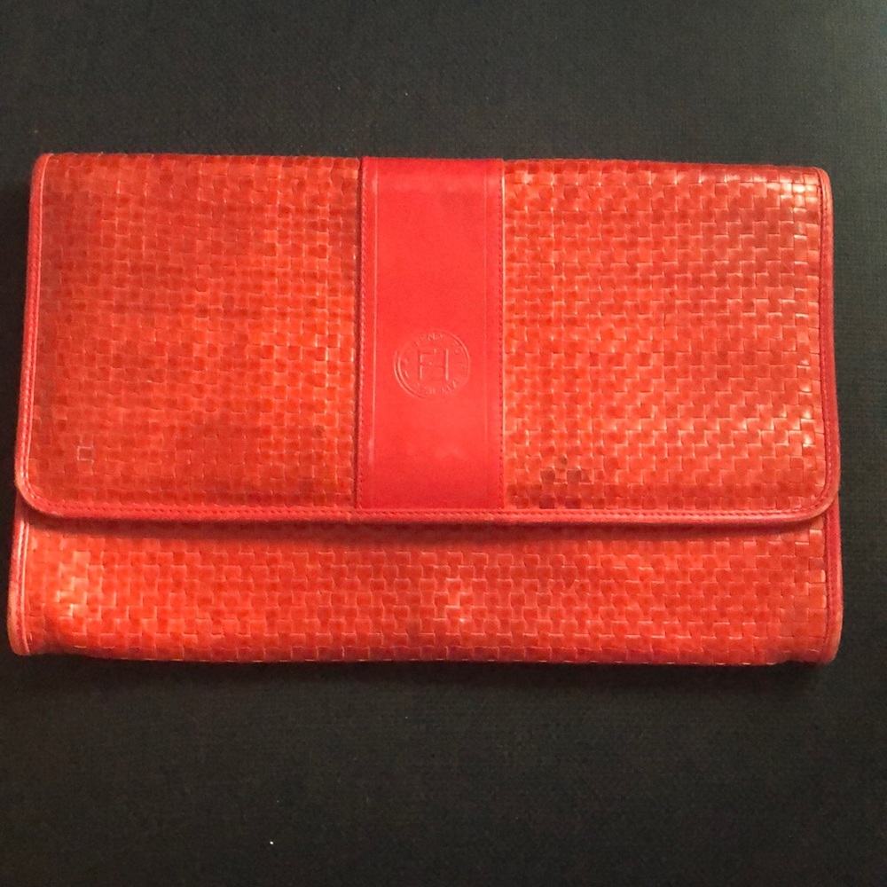 Authentic Vintage Fendi clutch